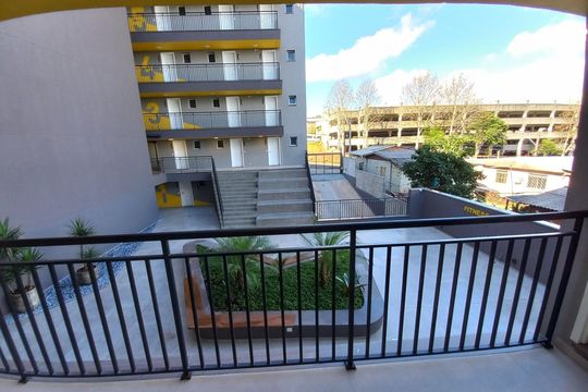 Varanda de kitnet/studio à venda com 1 quarto, 25m² em Vila Nova, Novo Hamburgo