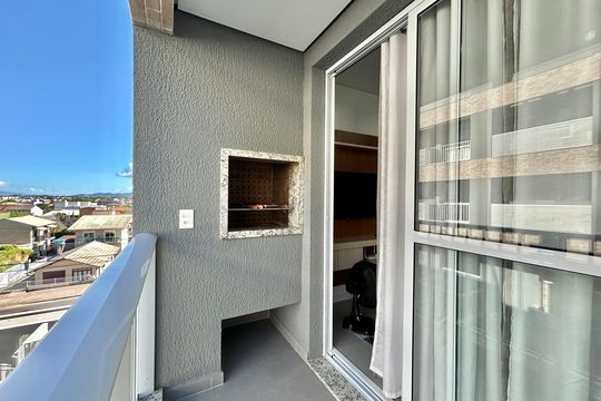 Varanda de apartamento para alugar com 2 quartos, 70m² em Ribeirão da Ilha, Florianópolis