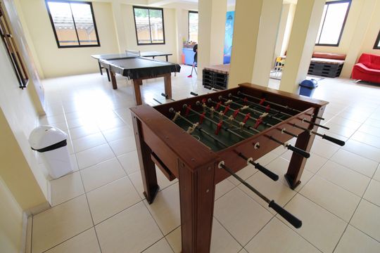 Área comum - Sala de Jogos de apartamento para alugar com 3 quartos, 127m² em Jardim Satélite, São José dos Campos