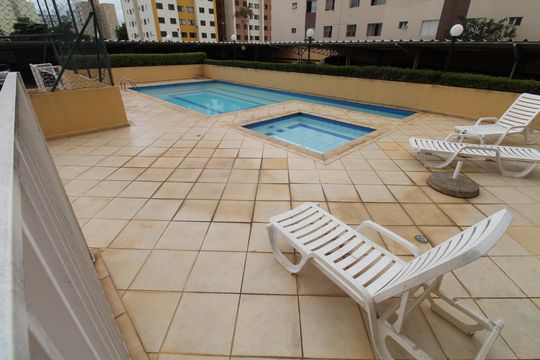 Área comum - Piscina de apartamento para alugar com 3 quartos, 127m² em Jardim Satélite, São José dos Campos