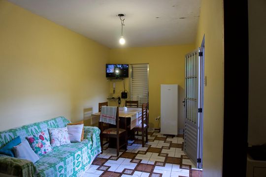Sala (Casa 1) de casa para alugar com 6 quartos, 342m² em Concórdia, Belo Horizonte