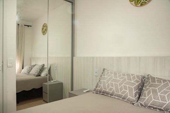 Quarto de kitnet/studio à venda com 1 quarto, 28m² em Mirandópolis, São Paulo