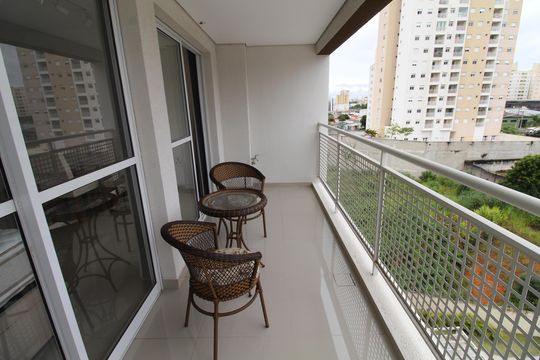 Sacada de apartamento para alugar com 1 quarto, 37m² em Centro, São José dos Campos