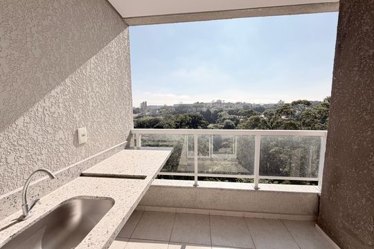 Sacada de apartamento para alugar com 2 quartos, 69m² em Medeiros, Jundiaí