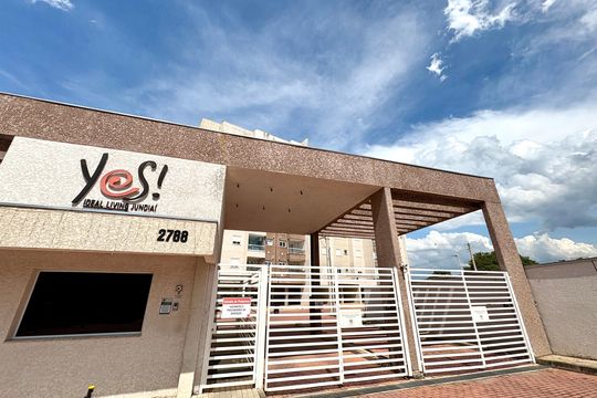 Fachada de apartamento para alugar com 2 quartos, 69m² em Medeiros, Jundiaí