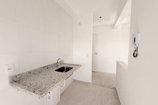Cozinha de apartamento para alugar com 2 quartos, 69m² em Medeiros, Jundiaí