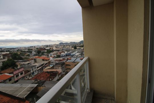Varanda da sala de apartamento para alugar com 2 quartos, 50m² em Madureira, Rio de Janeiro