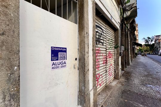 Fachada de apartamento para alugar com 1 quarto, 35m² em Lapa, Rio de Janeiro