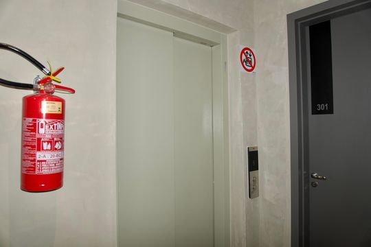 Área comum - Elevador de apartamento à venda com 3 quartos, 94m² em Anchieta, Belo Horizonte