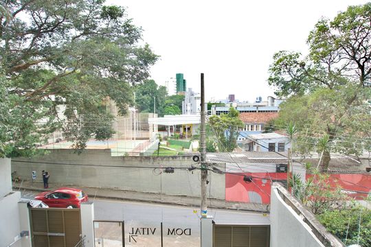 Quarto 1 - Vista da Janela de apartamento à venda com 3 quartos, 94m² em Anchieta, Belo Horizonte
