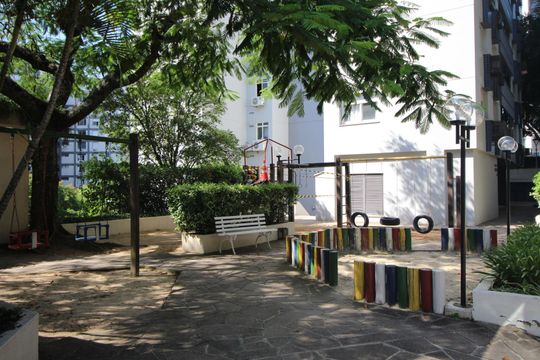 Área comum - Playground de apartamento à venda com 2 quartos, 92m² em Boa Vista, Porto Alegre