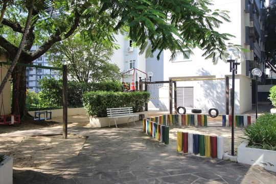 Área comum - Playground de apartamento à venda com 2 quartos, 92m² em Boa Vista, Porto Alegre