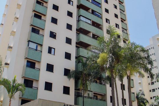 FACHADA de apartamento à venda com 3 quartos, 135m² em Vila Brandina, Campinas
