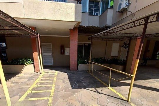 Área Externa  de apartamento à venda com 1 quarto, 44m² em Partenon, Porto Alegre