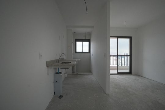 Cozinha de apartamento à venda com 2 quartos, 48m² em Vila Mariana, São Paulo