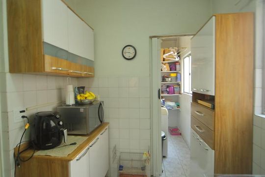 Cozinha de apartamento à venda com 2 quartos, 56m² em Jd Iraja, São Bernardo do Campo