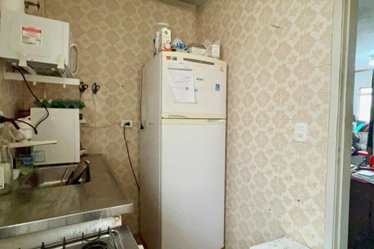 Cozinha de apartamento à venda com 1 quarto, 43m² em Sumarezinho, São Paulo
