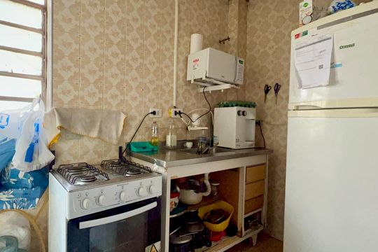 Cozinha de apartamento à venda com 1 quarto, 43m² em Sumarezinho, São Paulo