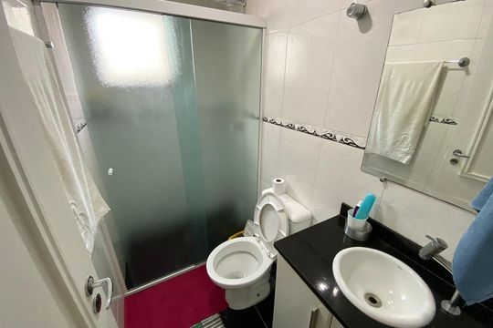 Banheiro de apartamento para alugar com 2 quartos, 50m² em Mooca, São Paulo
