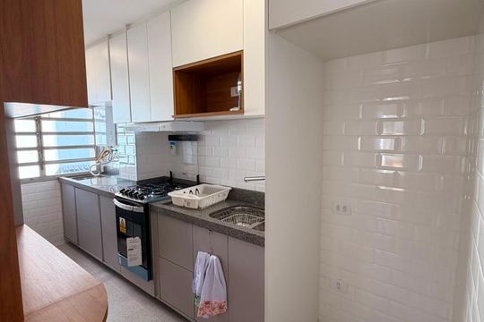 Cozinha de apartamento para alugar com 2 quartos, 50m² em Mooca, São Paulo
