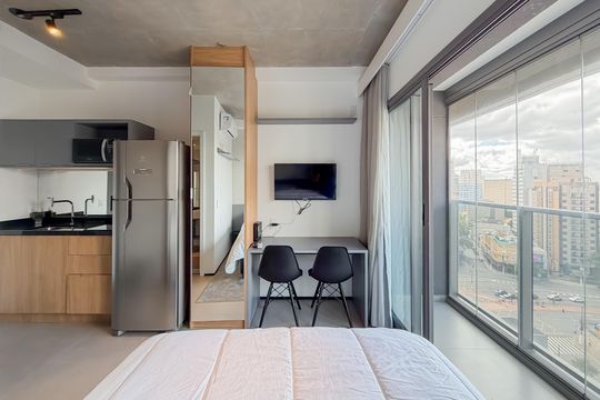 Studio de kitnet/studio para alugar com 1 quarto, 25m² em Paraíso, São Paulo