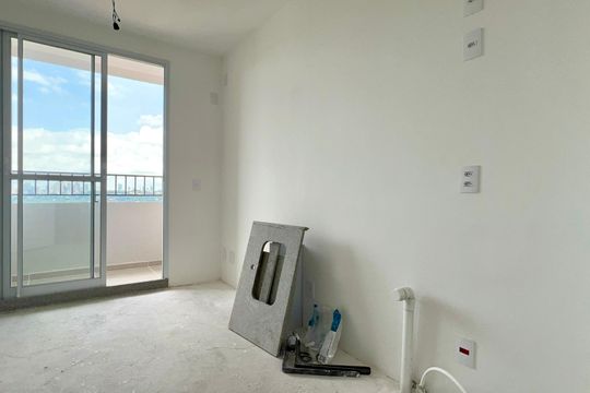Cozinha de kitnet/studio à venda com 1 quarto, 25m² em Pinheiros, São Paulo