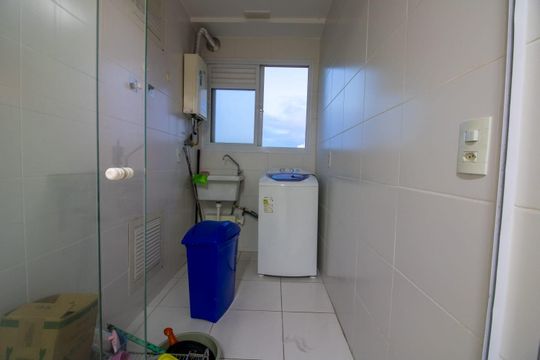 Área de serviço de apartamento à venda com 3 quartos, 86m² em Jardim Esmeralda, São Paulo