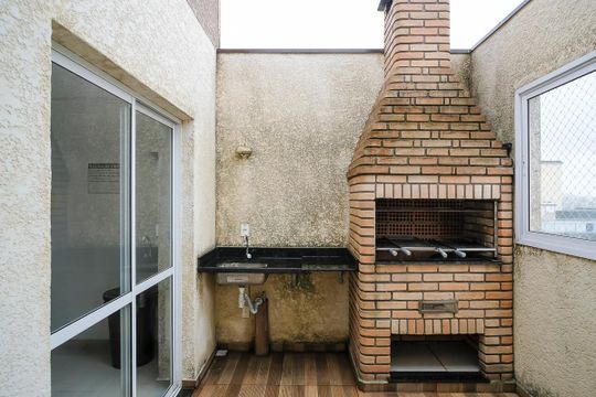 Churrasqueira de apartamento à venda com 1 quarto, 42m² em Vila Santa Filomena, São Bernardo do Campo