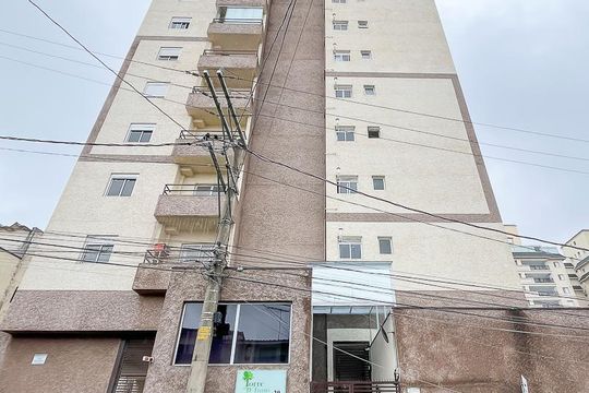Fachada + plaquinha de apartamento à venda com 1 quarto, 42m² em Vila Santa Filomena, São Bernardo do Campo
