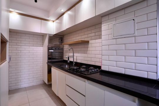 Cozinha de apartamento à venda com 2 quartos, 46m² em Belenzinho, São Paulo