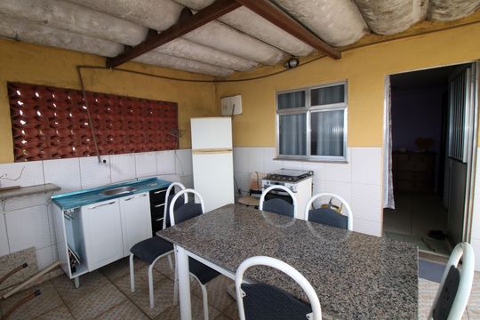 Área gourmet de apartamento à venda com 3 quartos, 90m² em Olaria, Rio de Janeiro