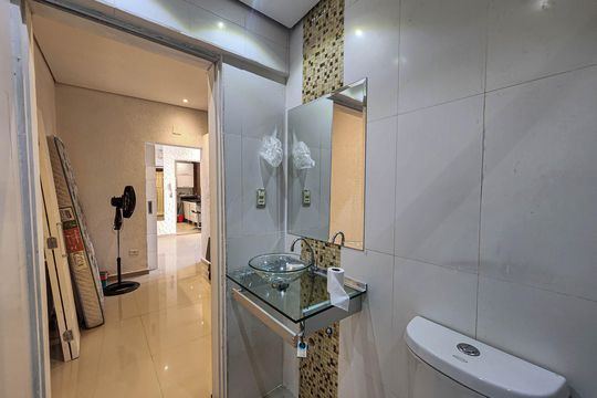 Banheiro Social de apartamento para alugar com 2 quartos, 78m² em Vila Formosa, Jacareí
