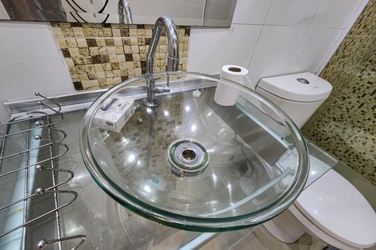 Banheiro Social de apartamento para alugar com 2 quartos, 78m² em Vila Formosa, Jacareí