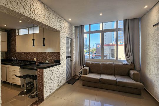 Sala de apartamento para alugar com 2 quartos, 78m² em Vila Formosa, Jacareí