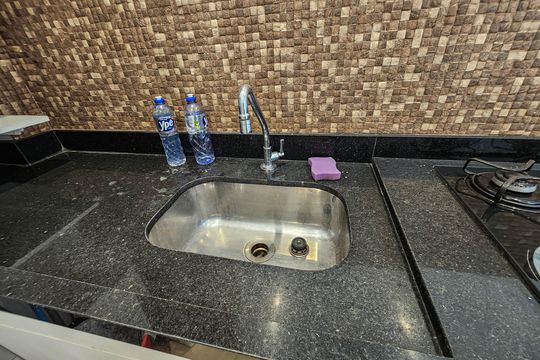 Cozinha e Área de Serviço de apartamento para alugar com 2 quartos, 78m² em Vila Formosa, Jacareí