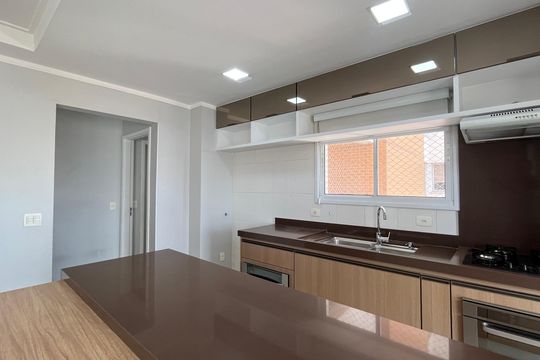 Cozinha de apartamento à venda com 3 quartos, 125m² em Jardim Belo Horizonte, Campinas
