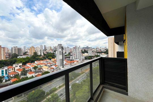Sacada de apartamento para alugar com 1 quarto, 27m² em Vila Dom Pedro Ii, São Paulo