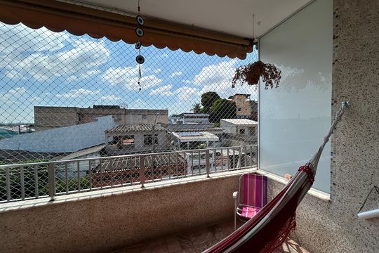 Varanda da Sala de apartamento para alugar com 3 quartos, 90m² em Bento Ribeiro, Rio de Janeiro