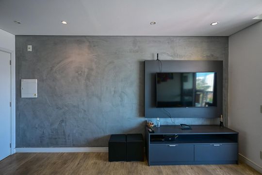 Sala de apartamento à venda com 1 quarto, 35m² em Real Parque, São Paulo