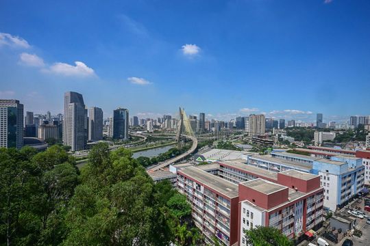 Vista de apartamento à venda com 1 quarto, 35m² em Real Parque, São Paulo