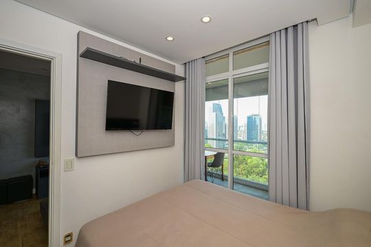Suíte de apartamento à venda com 1 quarto, 35m² em Real Parque, São Paulo