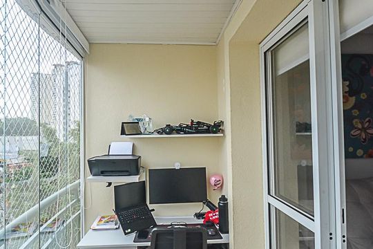 Sacada de apartamento à venda com 2 quartos, 64m² em Centro, São Bernardo do Campo