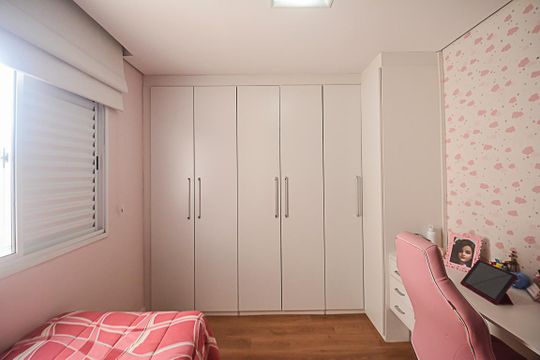 Quarto de apartamento à venda com 2 quartos, 64m² em Centro, São Bernardo do Campo