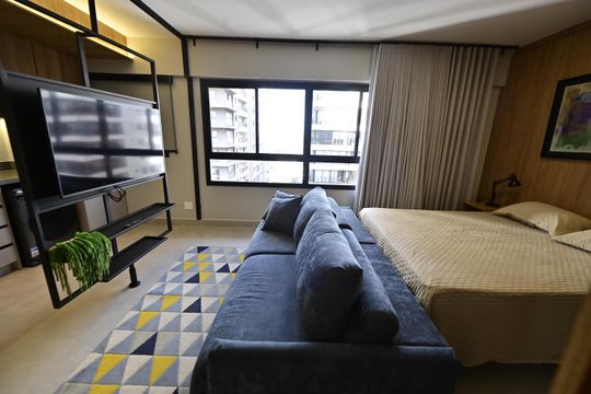 Apartamento à venda com 1 quarto, 38m² em Setor Marista, Goiânia