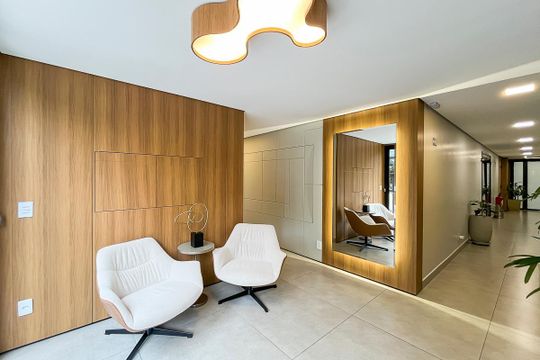 Área comum de apartamento à venda com 3 quartos, 100m² em Santa Maria, São Caetano do Sul