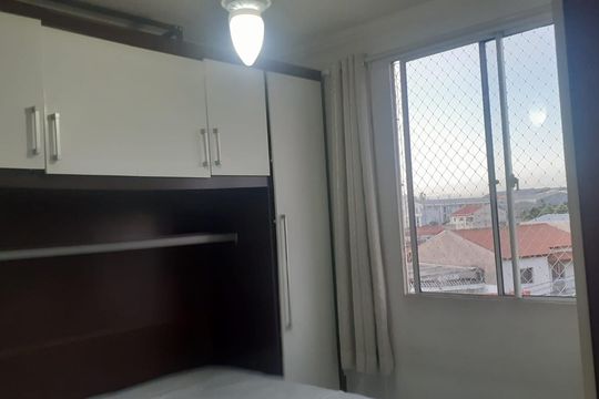 Quarto de apartamento à venda com 2 quartos, 42m² em Jardim São José, Campinas