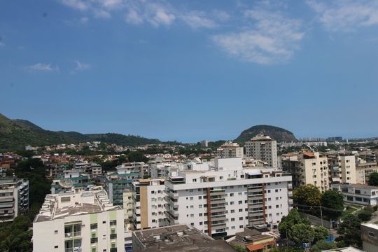 Sala - Varanda de apartamento à venda com 3 quartos, 145m² em Jacarepaguá, Rio de Janeiro