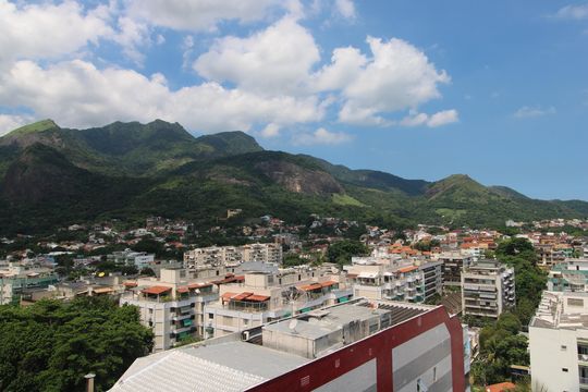Sala - Varanda de apartamento à venda com 3 quartos, 145m² em Jacarepaguá, Rio de Janeiro