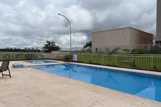 Área comum - Piscina de apartamento para alugar com 2 quartos, 46m² em Reserva Macaúba, Ribeirão Preto