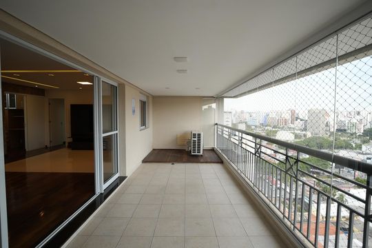 Varanda gourmet de apartamento à venda com 3 quartos, 165m² em Jardim, Santo André